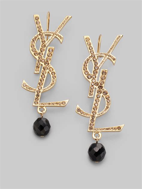 ysl st laurent earrings